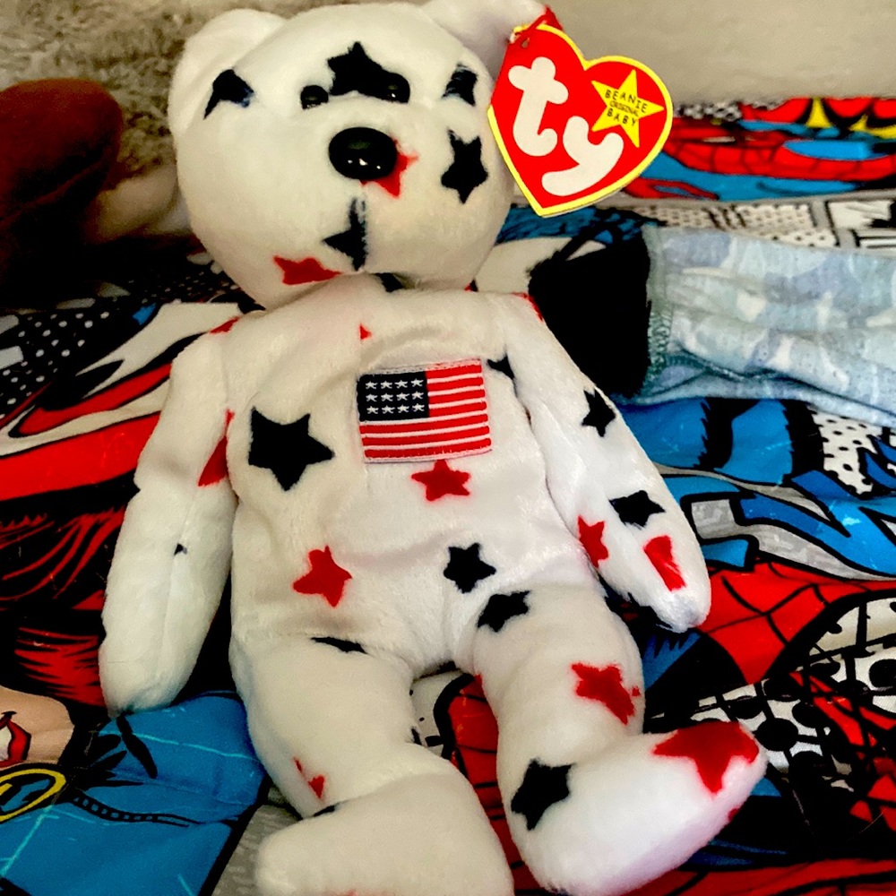 patriotic ty bear